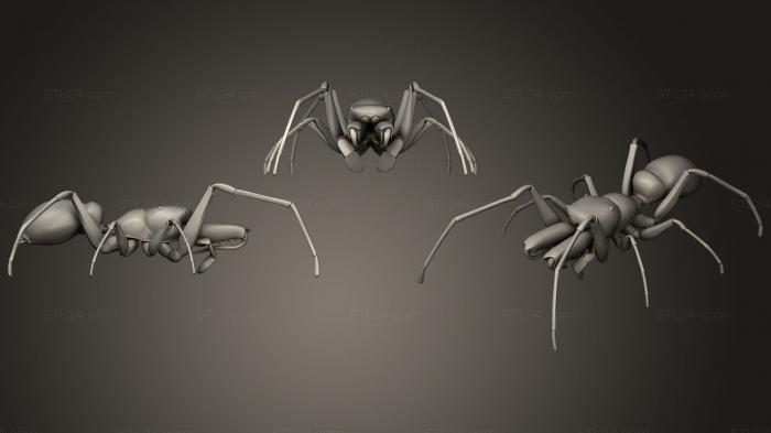 Насекомые (Насекомые жуки 93, INSCT_0054) 3D модель для ЧПУ станка